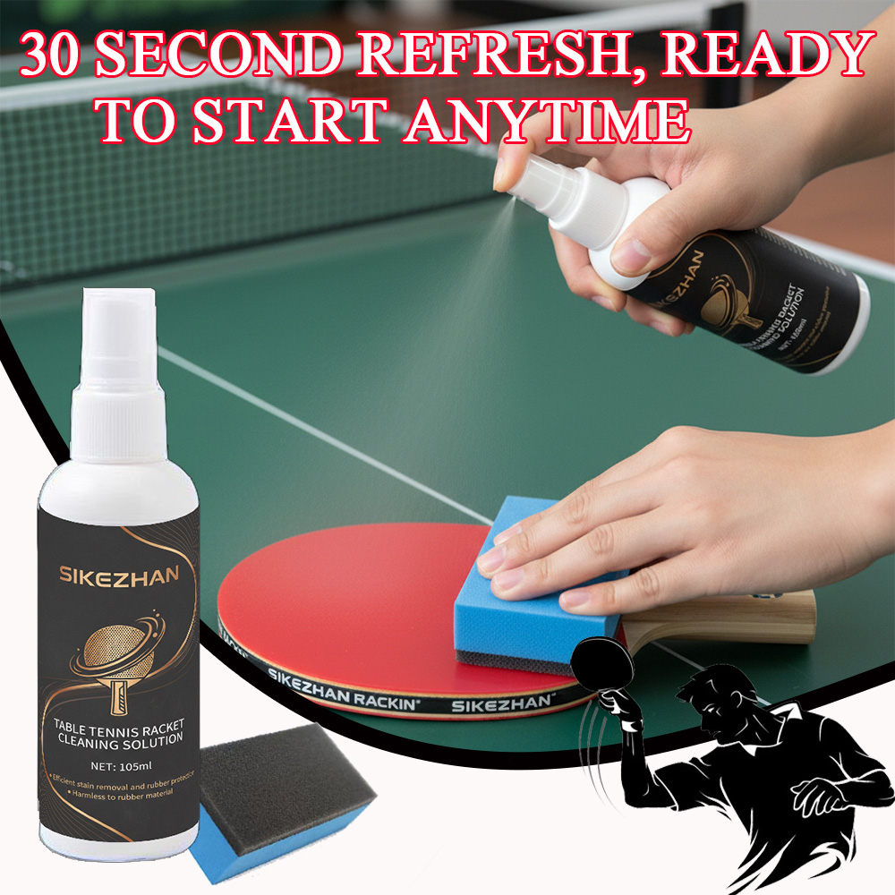 Table Tennis Grip - Wash Free Table Tennis Racket Cleaning