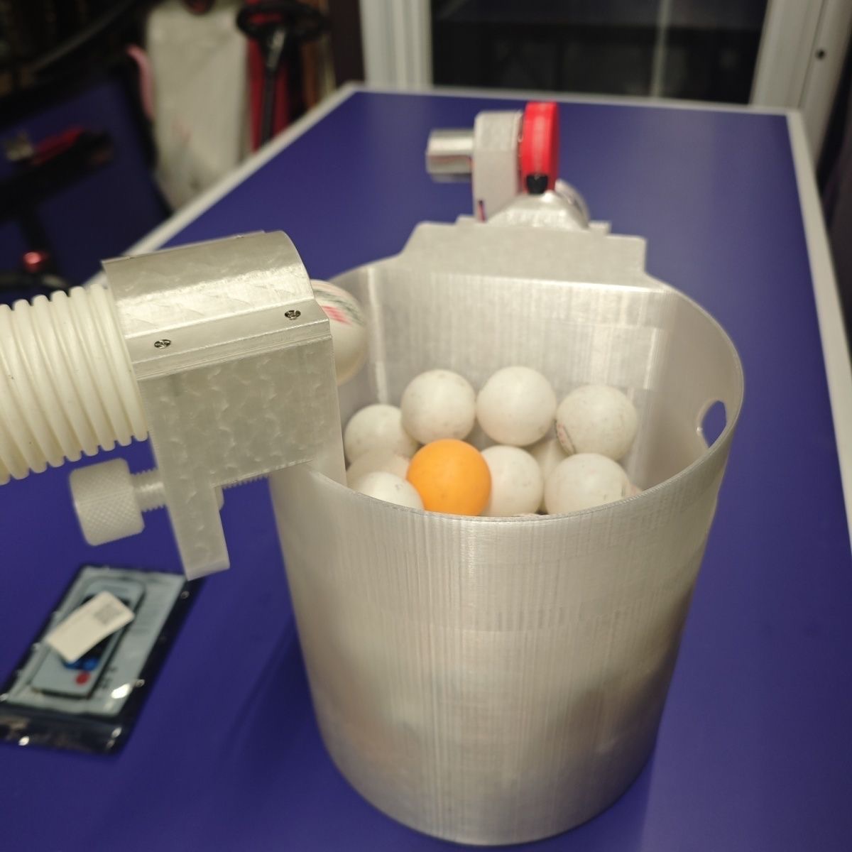 Table Tennis Single - Automatic Table Tennis Loading Machine Large