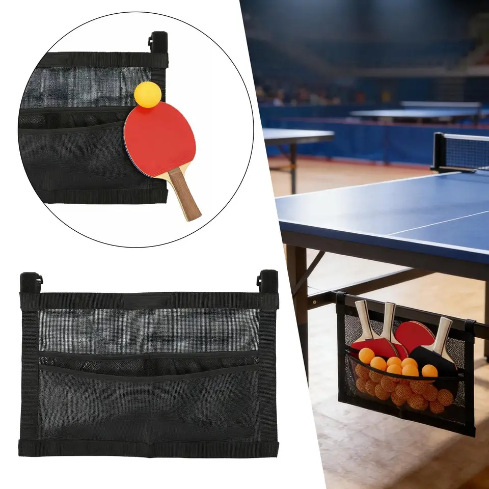 Table Tennis Single - New Mesh Pingpong Ball Holder Large