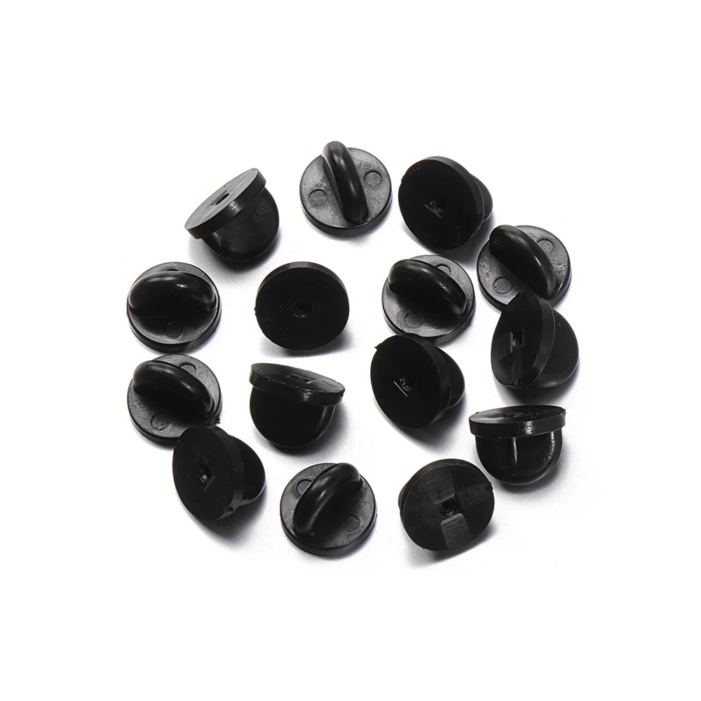 Black Rubber Brooch Pin Back S – Butterfly Rubber Sheet recenzja i cena