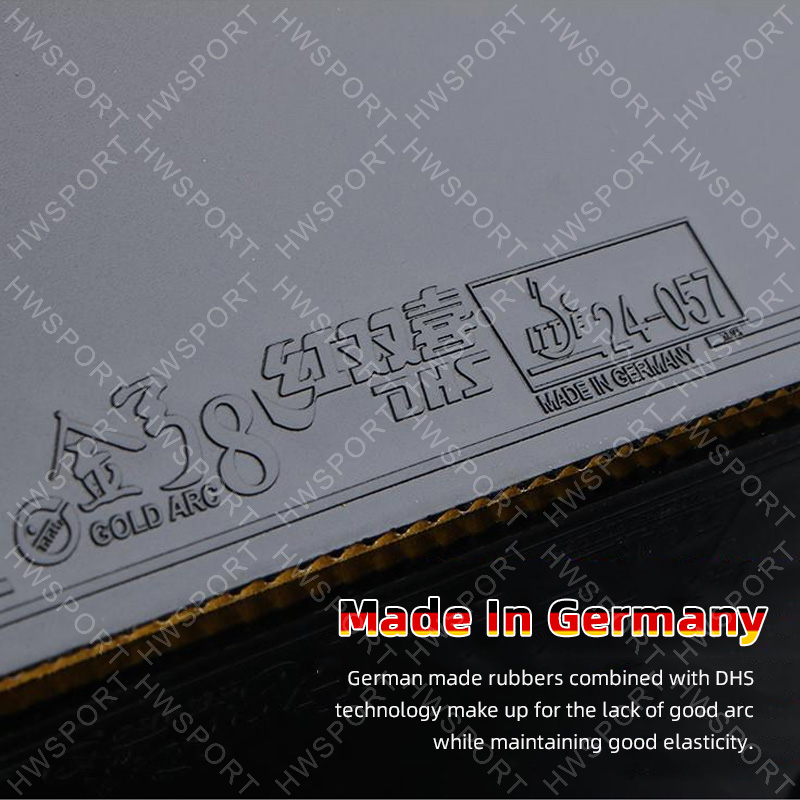 DHS Gold Arc 8 Table Tennis Ru – Table Tennis Germany recenzja i cena