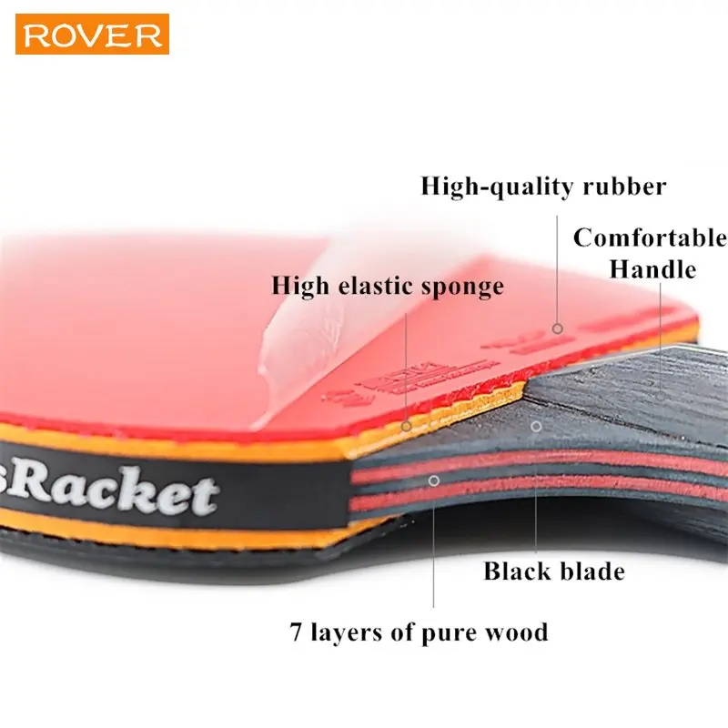 5/6 Star Table Tennis Racket 2 – Table Tennis Padel recenzja i cena