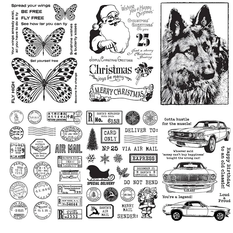 Butterfly Wolf Animals Merry C – Butterfly Rubber Sheet recenzja i cena