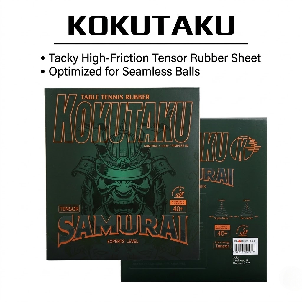 Kokutaku Sakura 868 Rubber Set – Table Tennis Grip recenzja i cena