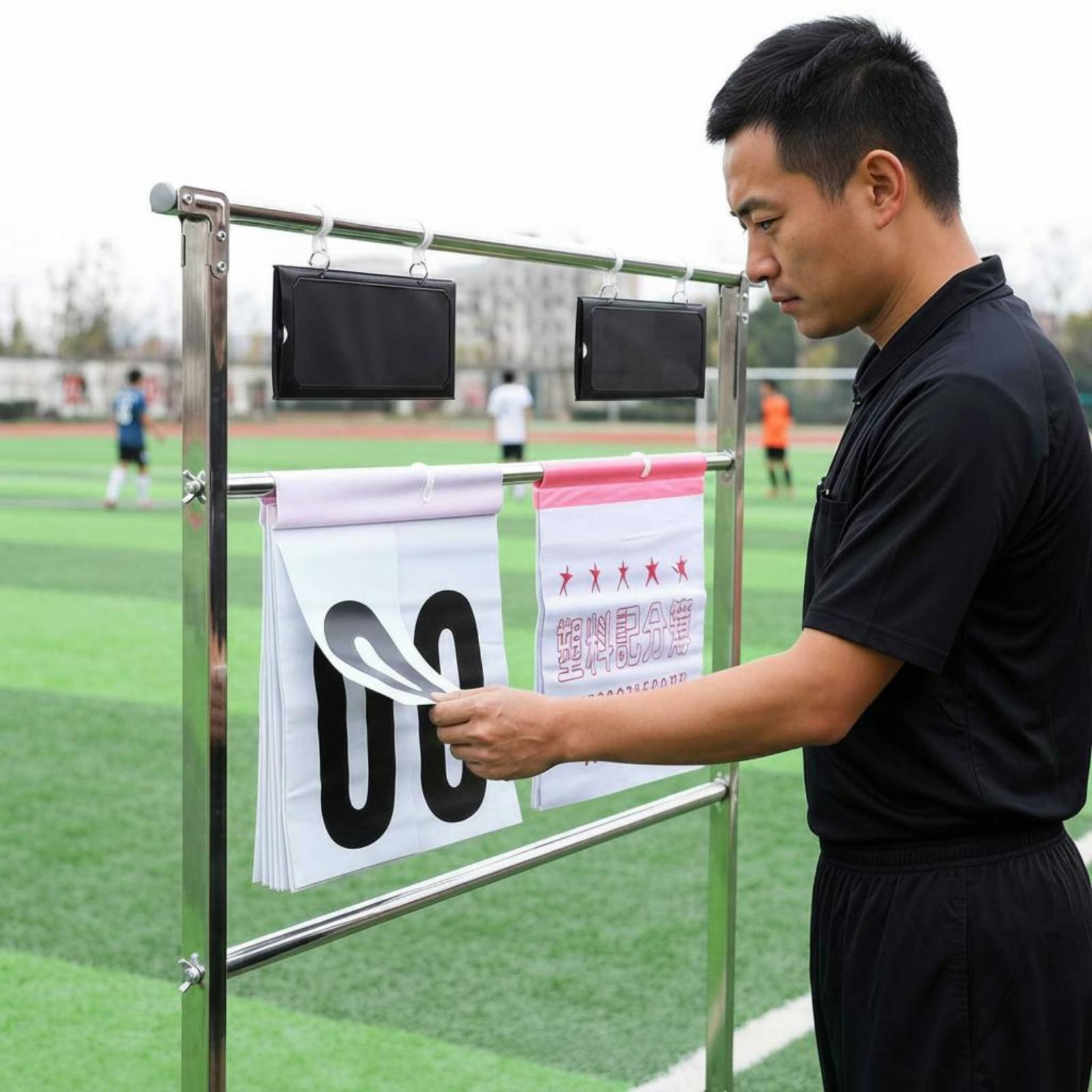Portable Flip Scoreboard Plast – Table Tennis Table recenzja i cena
