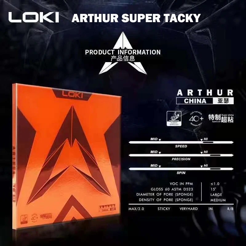 Original LOKI ARTHUR Europe/As – Table Tennis Grip recenzja i cena