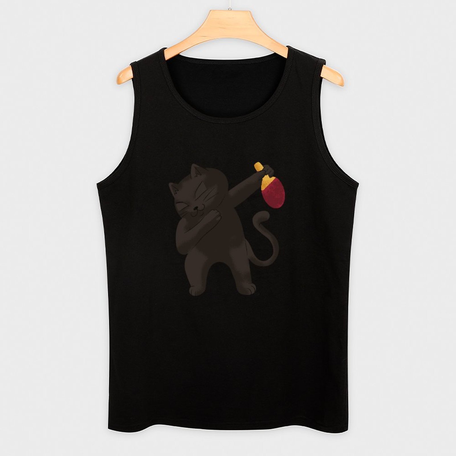 Dabbing table tennis cat Tank  – Table Tennis Basic recenzja i cena