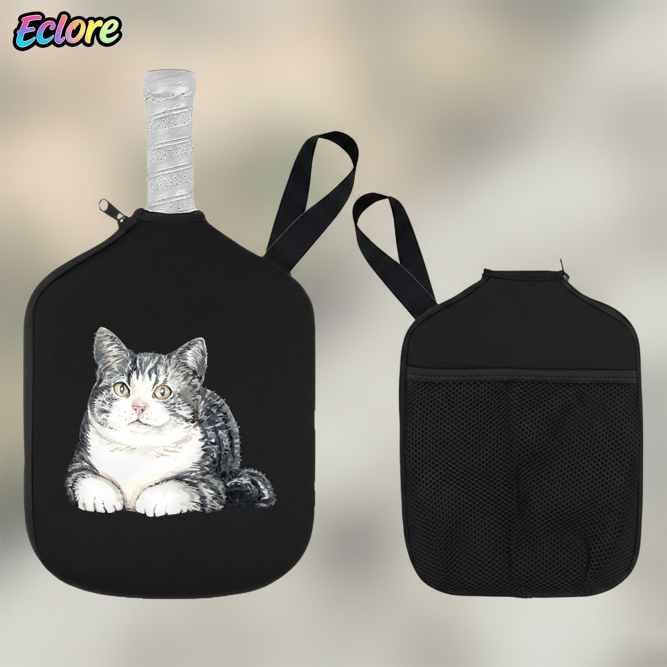 Cute Watercolor Cat Pickleball – Table Tennis Table recenzja i cena