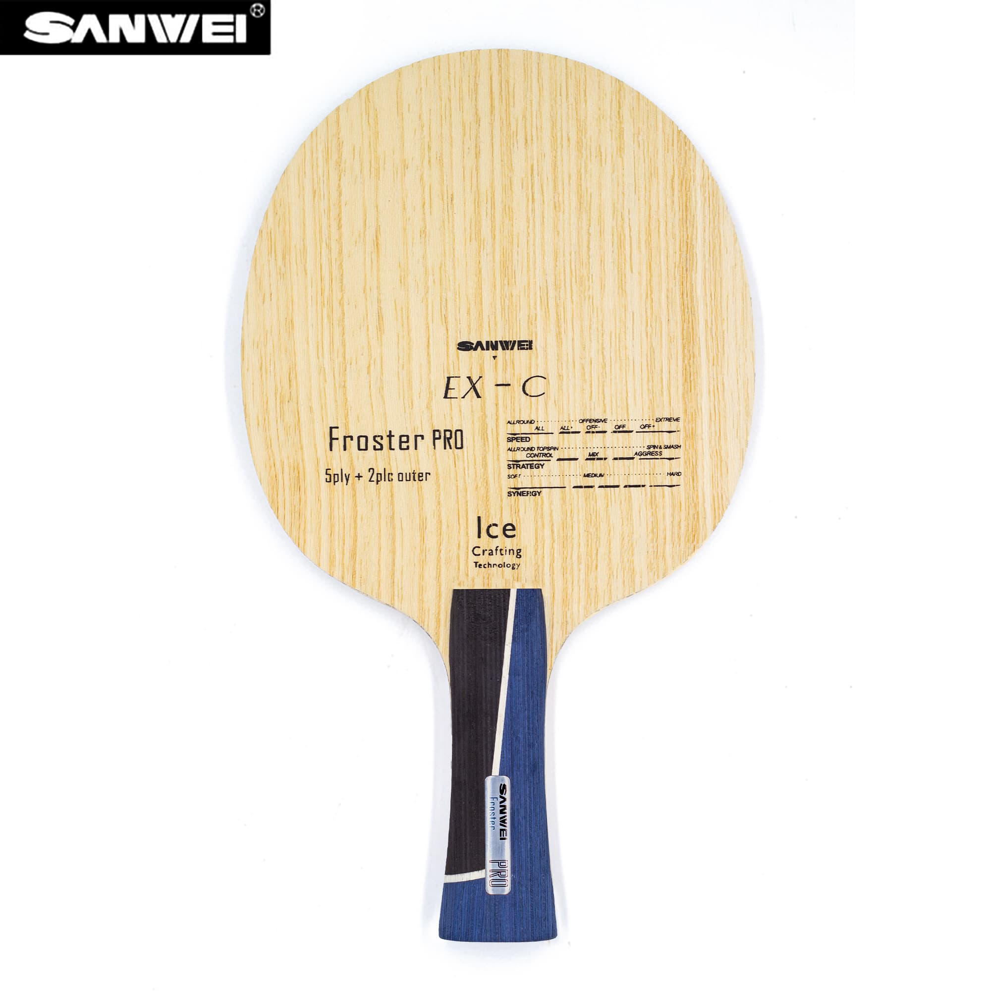 SANWEI ALC Table Tennis Blade  – Table Tennis Table recenzja i cena