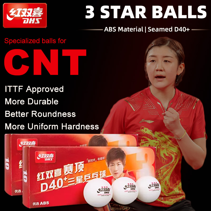 DHS D40+ DJ40+ Ping Pong Balls – Table Tennis Game Pc recenzja i cena