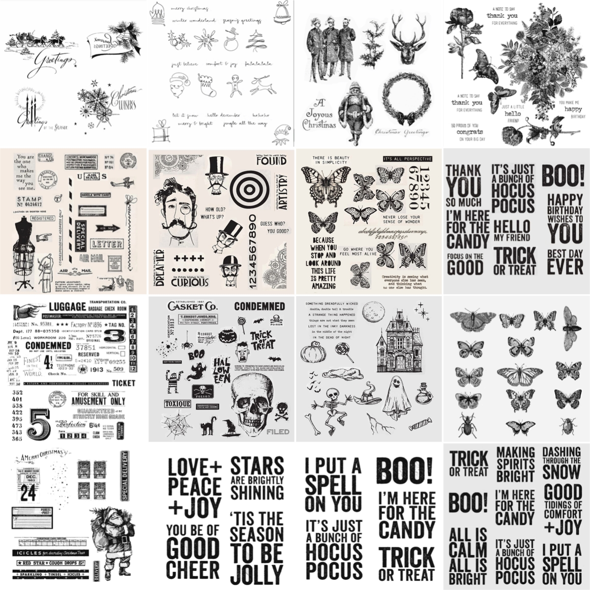 Butterfly and Elk Stamps for S – Butterfly Rubber Sheet recenzja i cena