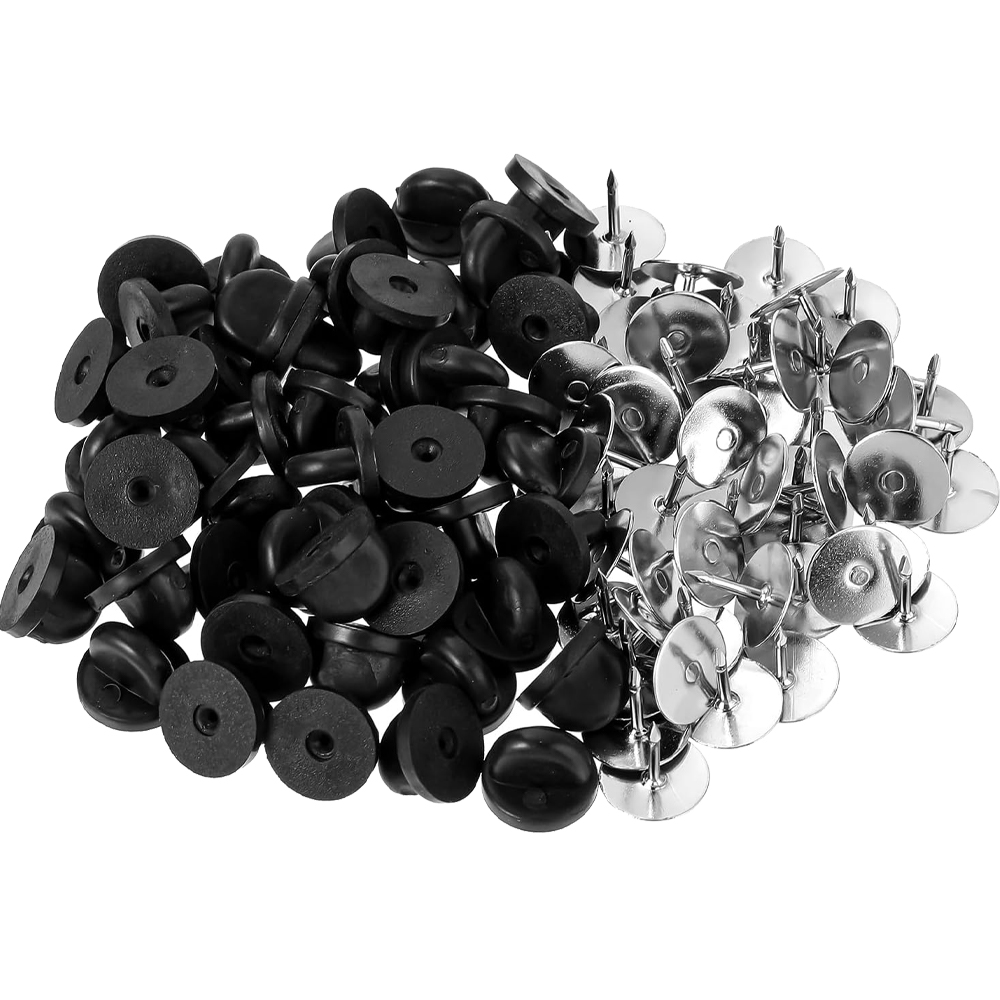 50Pairs Rubber Blank Pin Backs – Butterfly Rubber Sheet recenzja i cena
