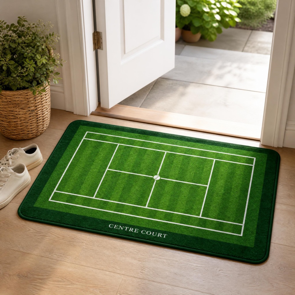 Green Grass Tennis Court Cryst – Table Tennis Footwork recenzja i cena